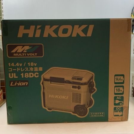  HiKOKI ハイコーキ 工具関連用品 コードレス冷蔵庫 18v J430777 UL18DC