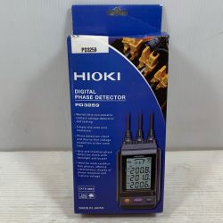 κκ HIOKI 工具関連用品 電圧計付検相器 PD3259 ブラック Aランク