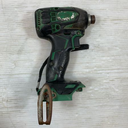  HiKOKI ハイコーキ 締め付け工具 インパクトドライバ コードレス式 36v グリーン×ブラック