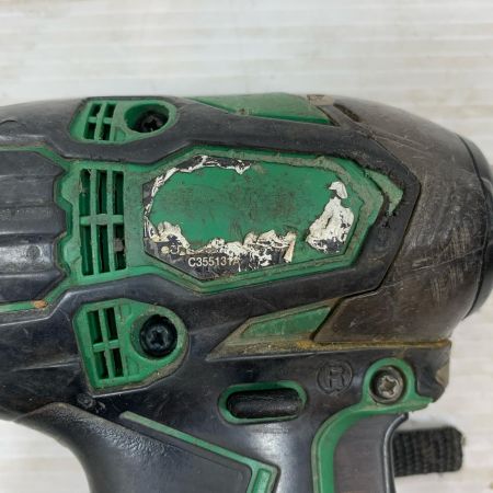  HiKOKI ハイコーキ 締め付け工具 インパクトドライバ コードレス式 36v グリーン×ブラック