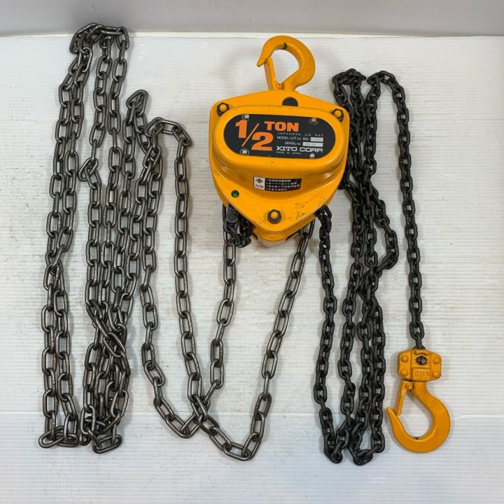 KITO キトー 工具関連用品 チェーンブロック M3-213582 オレンジ 