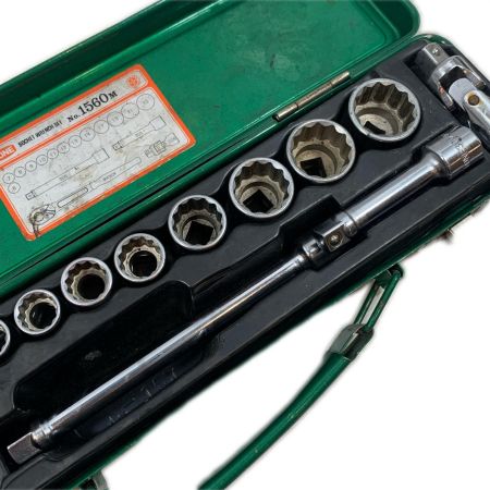  TONE トネ 工具 ハンドツール ソケットレンチセット 1560