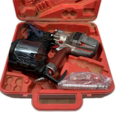 MAX マックス 工具 エアツール エア釘打ち 高圧 HN-90X1 レッド