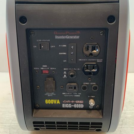  NAKATOMI 大型機械 インバーター発電機 600VA 05EV00111 DreamPower カセットガス EIGG-600D