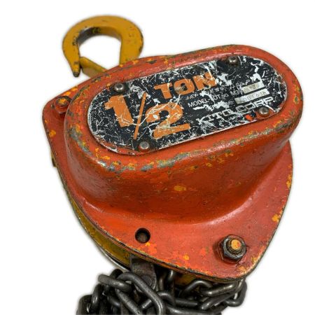  KITO キトー 工具関連用品 チェーンブロック 1/2ton M3-809 オレンジ