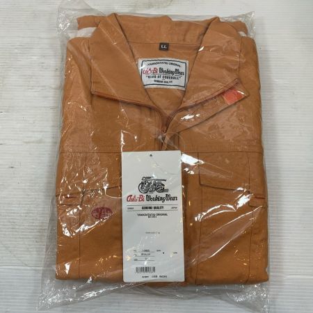  山田辰 作業ウェア つなぎ 3900 LLサイズ オレンジ