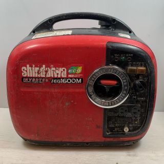 shindaiwa 新ダイワ 大型機械 インバーター発電機 EG1600M レッド shindaiwa 新ダイワ 大型機械 インバーター発電機 EG1600M レッド