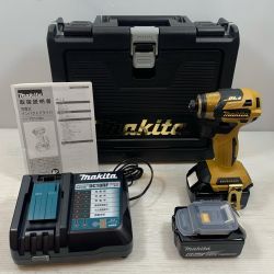 κκ MAKITA マキタ 締め付け工具 インパクトドライバ コードレス式 18v 6.0Ah 904645 TD173DRGXPY イエロー Sランク