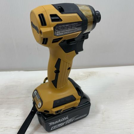  MAKITA マキタ 締め付け工具 インパクトドライバ コードレス式 18v 6.0Ah 904645 TD173DRGXPY イエロー
