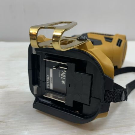  MAKITA マキタ 締め付け工具 インパクトドライバ コードレス式 18v 6.0Ah 904645 TD173DRGXPY イエロー