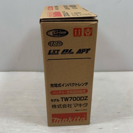  MAKITA マキタ 締め付け工具 インパクトレンチ コードレス式 18v 193663 TW700DZ