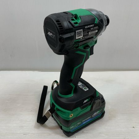  HiKOKI ハイコーキ 締め付け工具 インパクトドライバ コードレス式 36v J9202666 WH36DC グリーン