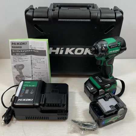  HiKOKI ハイコーキ 締め付け工具 インパクトドライバ コードレス式 36v J5402331 WH36DC イエロー