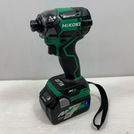  HiKOKI ハイコーキ 締め付け工具 インパクトドライバ コードレス式 36v J5402331 WH36DC イエロー