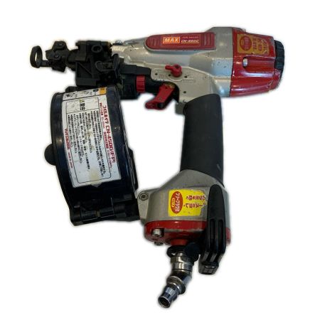  MAX マックス 工具 エアツール エア釘打ち CN-450G  本体のみ 常圧 CN-450G シルバー×レッド