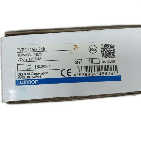  OMRON オムロン 工具関連用品 ターミナルリレー 9個 G6D-F4B