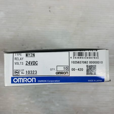  OMRON オムロン 工具関連用品 ミニパワーリレー 10個入り MY2N