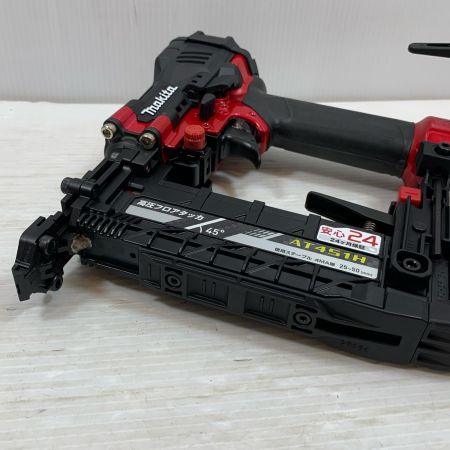  MAKITA マキタ エアツール フロアタッカ 高圧 25613394 美品 AT451H レッド×ブラック