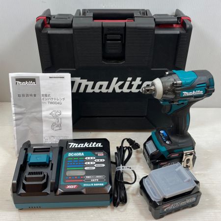  MAKITA マキタ 締め付け工具 インパクトレンチ コードレス式 40v TW004GRDX