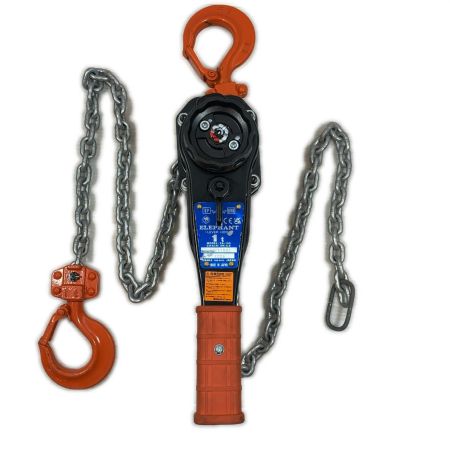  ELEPHANT エレファント 工具関連用品 レバーブロック YA-100 ブラック×オレンジ