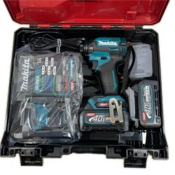 κκ MAKITA マキタ 締め付け工具 インパクトドライバ コードレス式 40v 160056 TD002GRDX ブルー Sランク