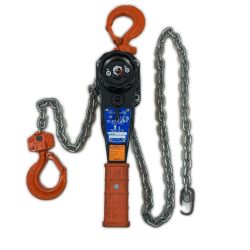 κκ ELEPHANT エレファント 工具関連用品 レバーブロック YA-100 ブラック×オレンジ Bランク
