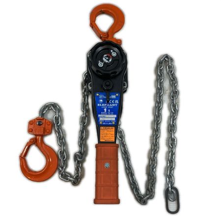  ELEPHANT エレファント 工具関連用品 レバーブロック YA-100 ブラック×オレンジ