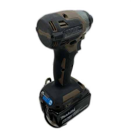  MAKITA マキタ  締め付け工具 インパクトドライバ コードレス式 18v 6.0Ah 554333 TD173DGXAB ブラウン