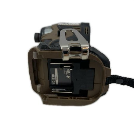  MAKITA マキタ  締め付け工具 インパクトドライバ コードレス式 18v 6.0Ah 554333 TD173DGXAB ブラウン