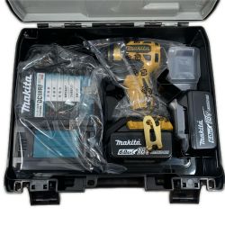 κκ MAKITA マキタ 締め付け工具 インパクトドライバ コードレス式 18v 6.0Ah 904121 TD173DRGXPY イエロー Sランク