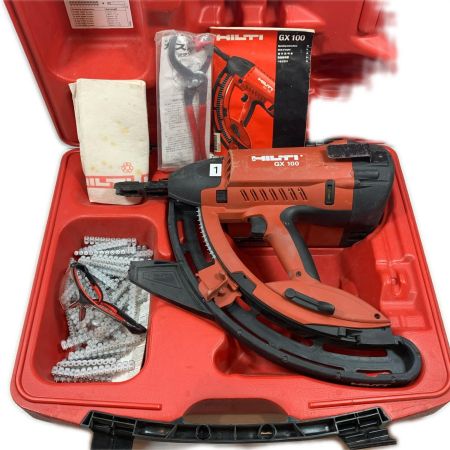  Hilti ヒルティ  電動工具 ガス式鋲打機 035239 GX100 レッド