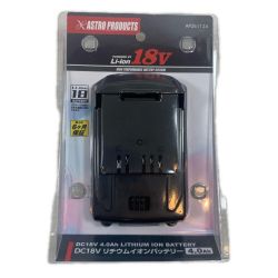 κκ ASTRO PRODUCTS アストロプロダクツ 工具関連用品 バッテリー ケース付 18v 4.0Ah ブラック Sランク