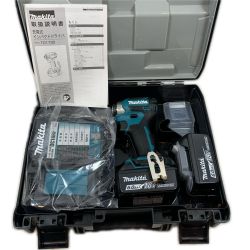 κκ MAKITA マキタ 締め付け工具 インパクトドライバ コードレス式 18v 6.0Ah 906070 TD173DRGX ブルー Sランク