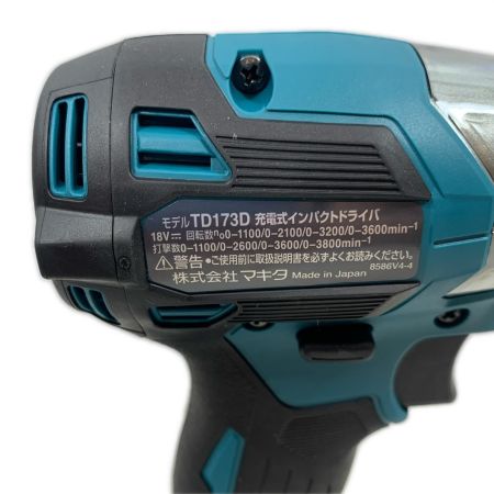  MAKITA マキタ 締め付け工具 インパクトドライバ コードレス式 18v 6.0Ah 906070 TD173DRGX ブルー