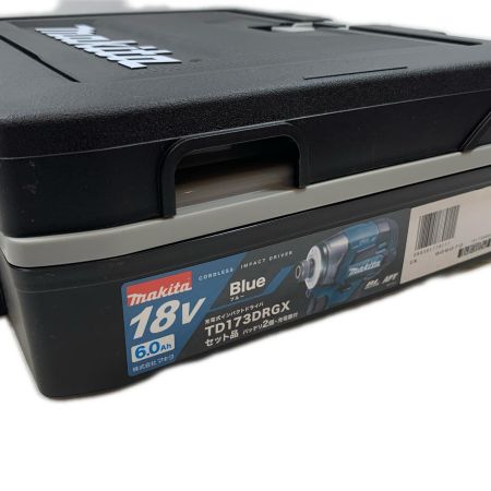  MAKITA マキタ 締め付け工具 インパクトドライバ コードレス式 18v 6.0Ah 906070 TD173DRGX ブルー