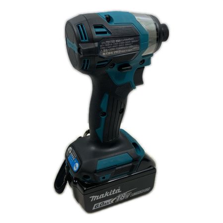  MAKITA マキタ 締め付け工具 インパクトドライバ コードレス式 18v 6.0Ah 726876 TD173DRGX ブルー