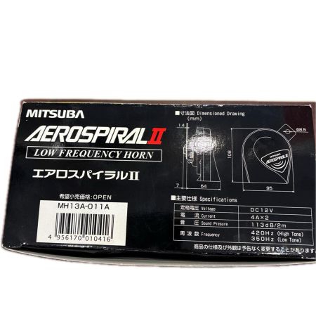 MITSUBA 工具 ホーン ｴｱﾛｽﾊﾟｲﾗﾙ2 MH13A-011A