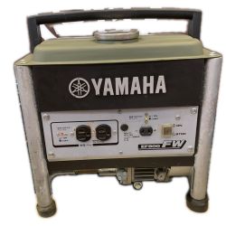 κκ YAMAHA ヤマハ 大型機械 スタンダード発電機 4サイクル キズ有 EF900 グリーン Bランク