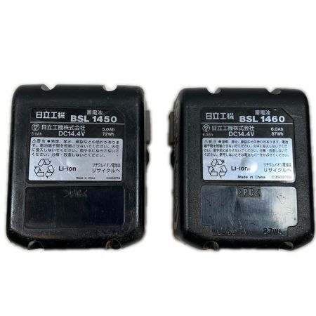  HITACHI 日立 締め付け工具 インパクトドライバ コードレス式 14.4v D603128 WH14DSL ブラック