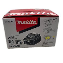 κκ MAKITA マキタ 工具関連用品 バッテリー 18v 6.0Ah BL1860B ブラック Sランク