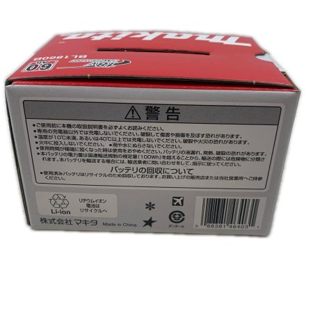  MAKITA マキタ 工具関連用品 バッテリー 18v 6.0Ah BL1860B ブラック