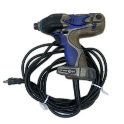 κκ HITACHI 日立 締め付け工具 インパクトドライバ コード式 12mm 100v 490057 FWH12VD ブルー Cランク