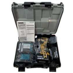 κκ MAKITA マキタ 締め付け工具 インパクトドライバ コードレス式 18v 6.0Ah 876429 TD173DRGXPY イエロー Sランク