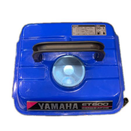  YAMAHA ヤマハ 大型機械 スタンダード発電機 2サイクル 111416 キズ有 ET600 ブルー×ブラック