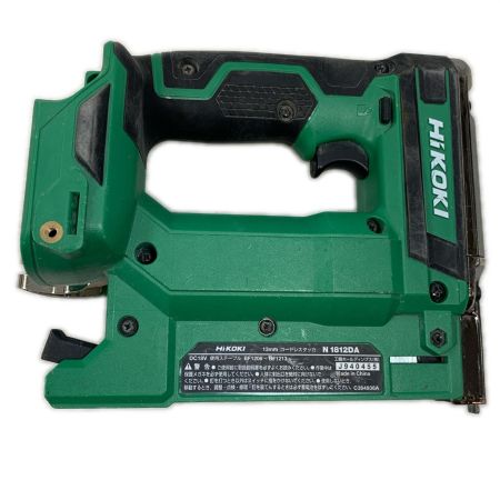  HiKOKI ハイコーキ 工具関連用品 電動タッカ コードレス式 13mm 18v 940455 ジャンク N1812DA グリーン