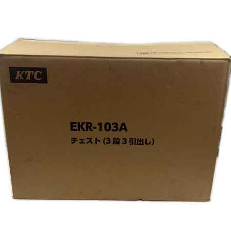  KTC ケーティーシー 工具 ハンドツール ツールBOX EKR-103A レッド×ブラック×シルバー