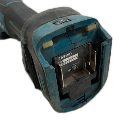 MAKITA マキタ 研磨工具 ディスクグラインダー コードレス式 18v 0001234 GA518D