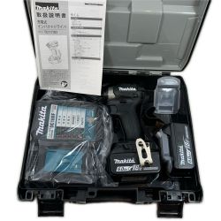 κκ MAKITA マキタ 締め付け工具 インパクトドライバ コードレス式 18v 6.0Ah 921173 TD173DRGXB ブラック Sランク
