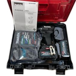 κκ MAKITA マキタ 締め付け工具 インパクトドライバ コードレス式 40v 2.5Ah 158918 TD002GRDXB ブラック Sランク