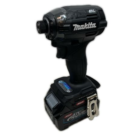  MAKITA マキタ 締め付け工具 インパクトドライバ コードレス式 40v 2.5Ah 158918 TD002GRDXB ブラック